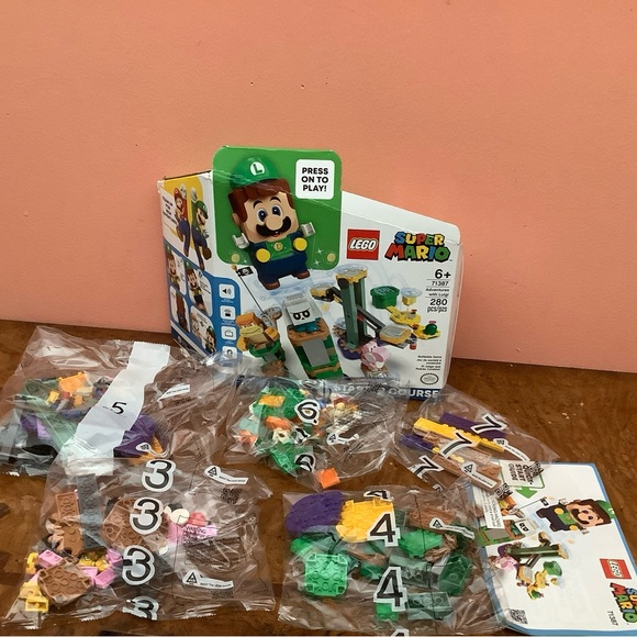 Lego Super Mario 71387 Adventures with Luigi, Missing Luigi 5 Sealed Bags 3 To 7 - Picture 5 of 15